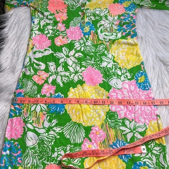 Lilly Pulitzer XS Palmetto Hibiscus Stroll Dress - Picture 13 of 16